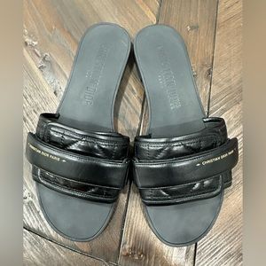 Dior Diorevolution Sandals - Black Leather - Size 40